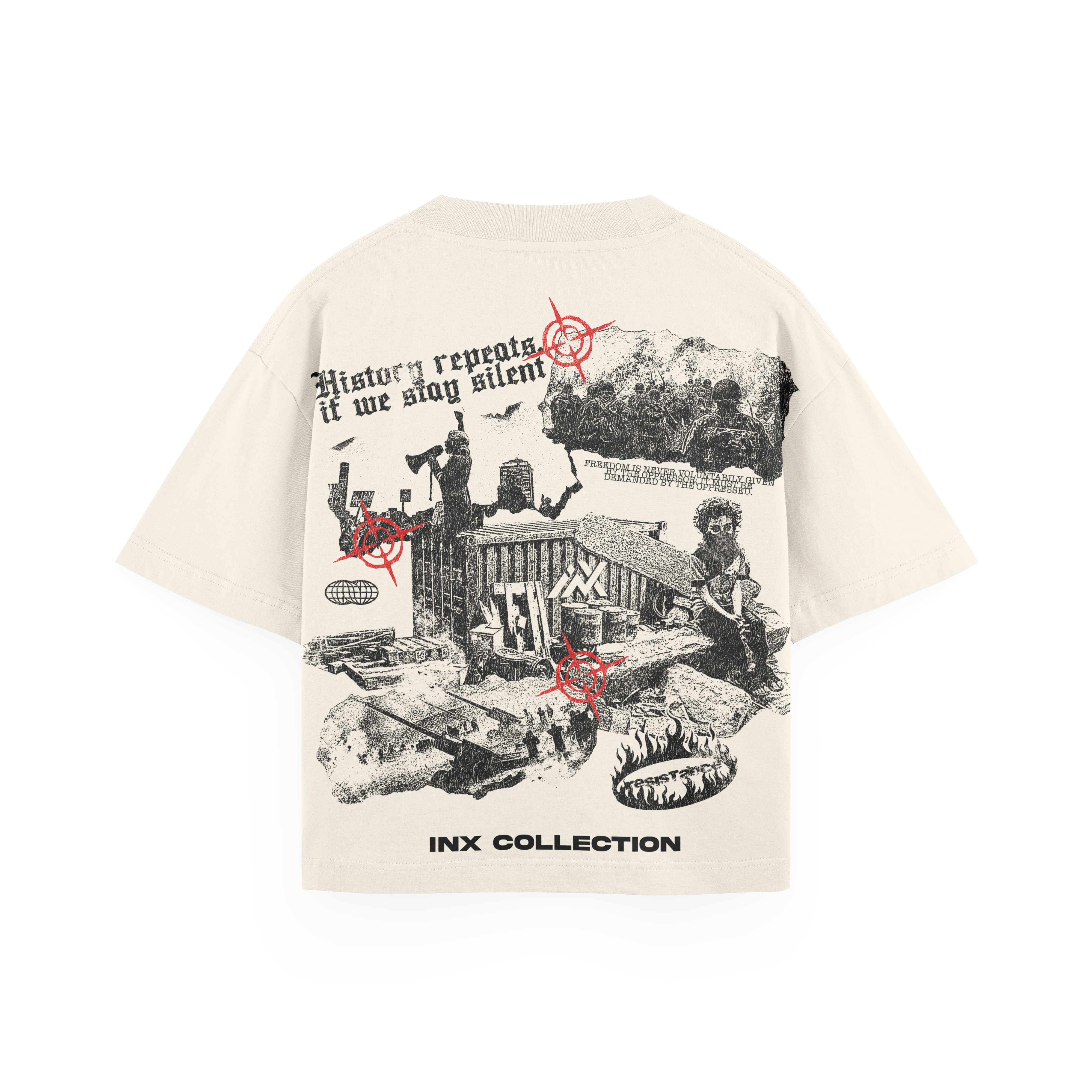 Resistance is Justice Oversized Heavyweight T-Shirt