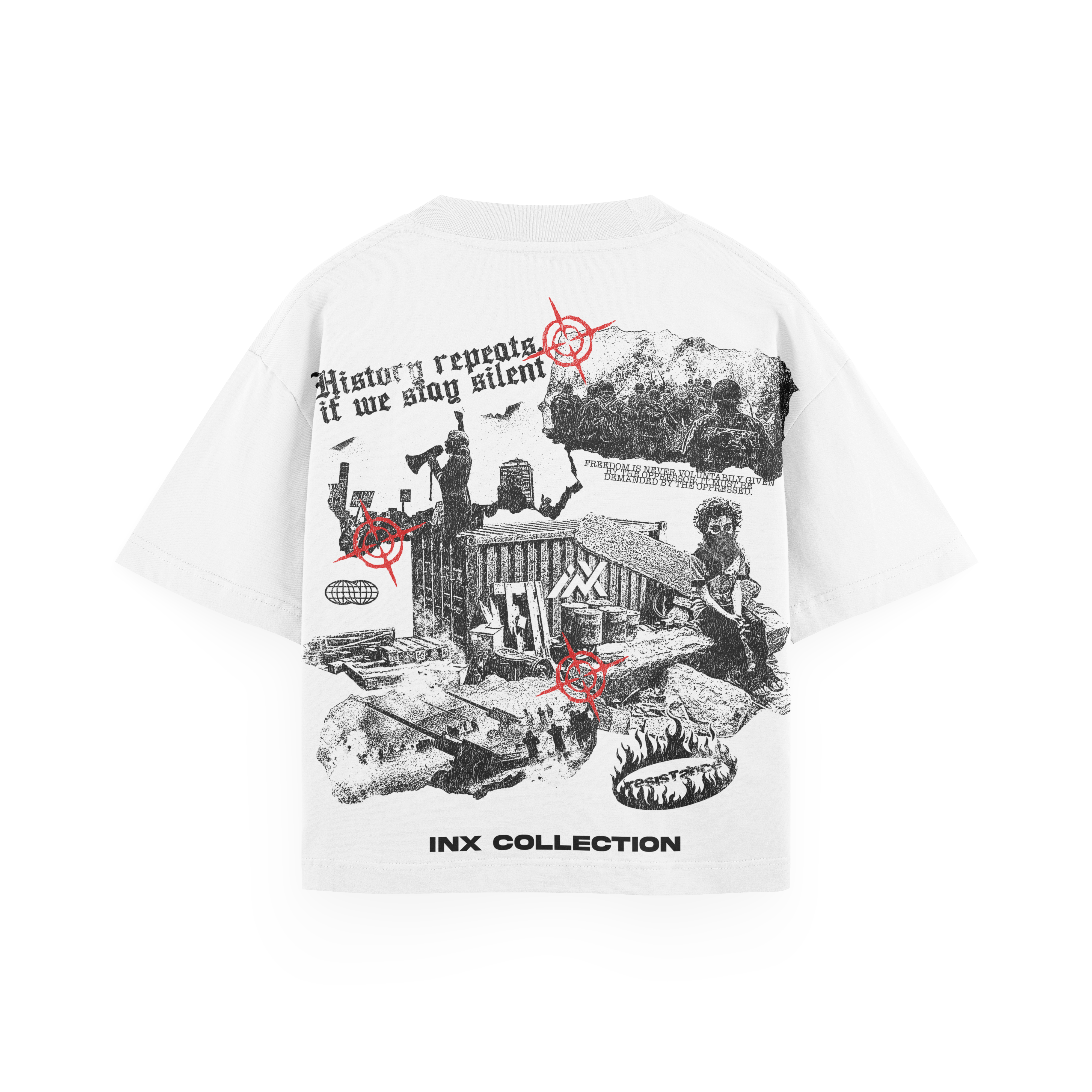 Resistance is Justice Oversized Heavyweight T-Shirt