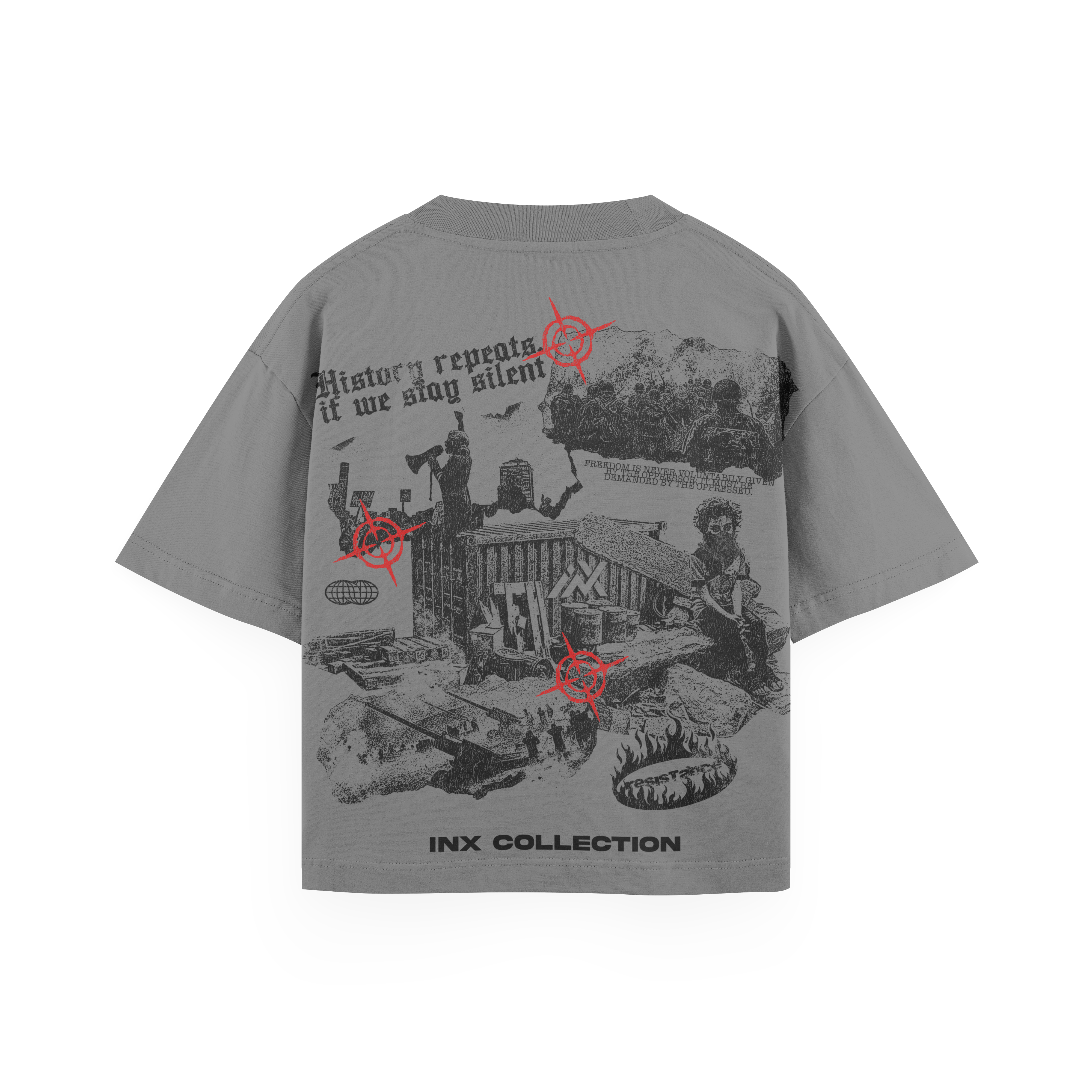 Resistance is Justice Oversized Heavyweight T-Shirt
