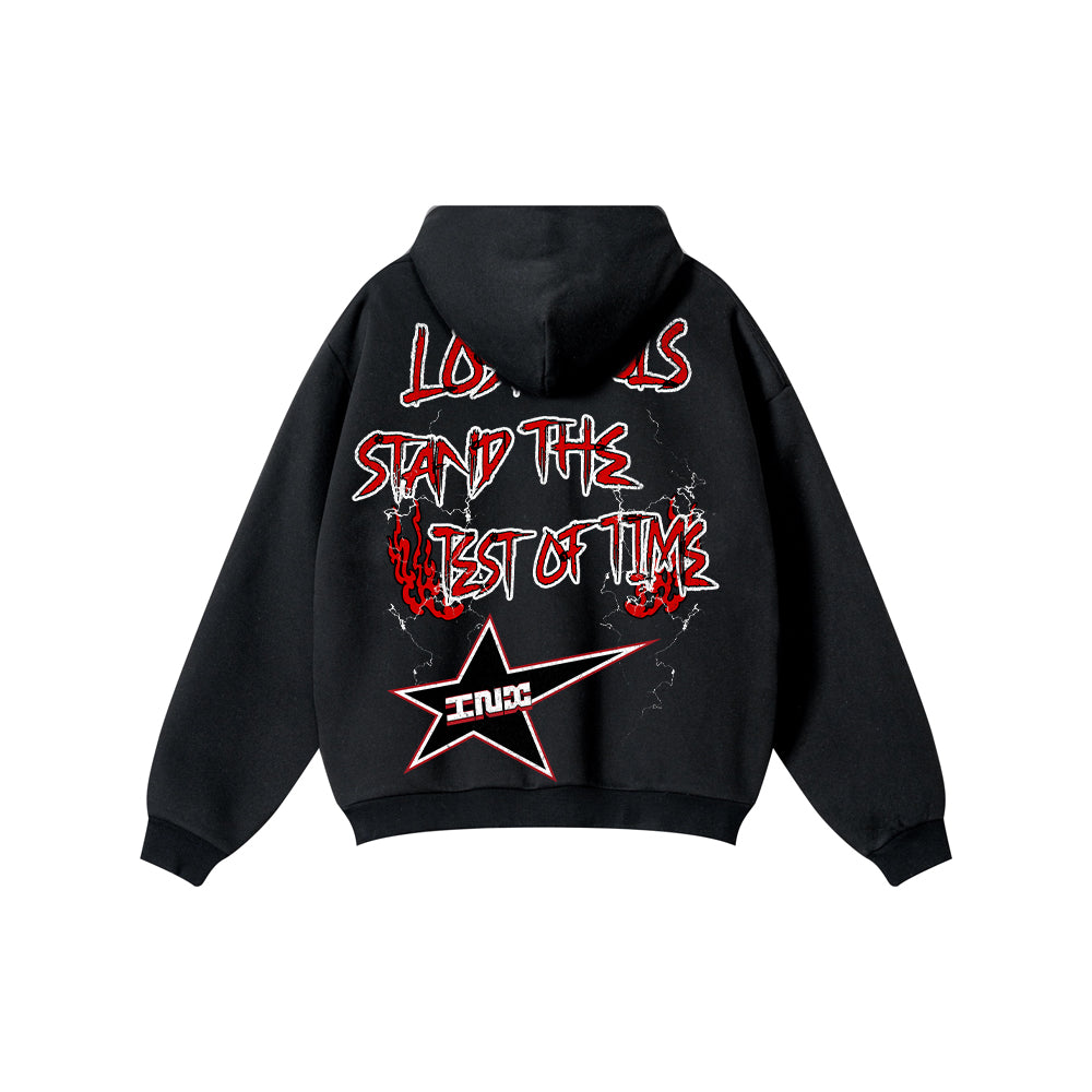 Restless Oversized Heavyweight Side-Pocket Hoodie