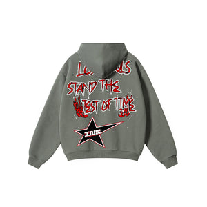 Restless Oversized Heavyweight Side-Pocket Hoodie