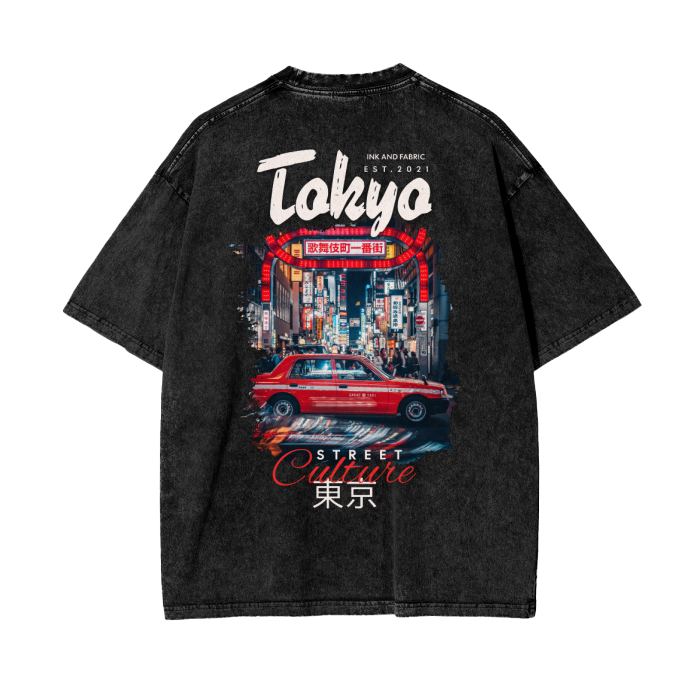 Tokyo Street Culture Vintage Oversize T-Shirt