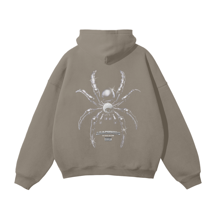Arachnids Kingdom Oversized Premium Fleece Hoodie