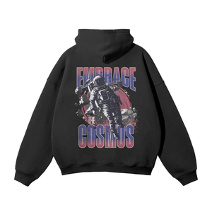 Embrace the Cosmos Oversized Premium Fleece Hoodie