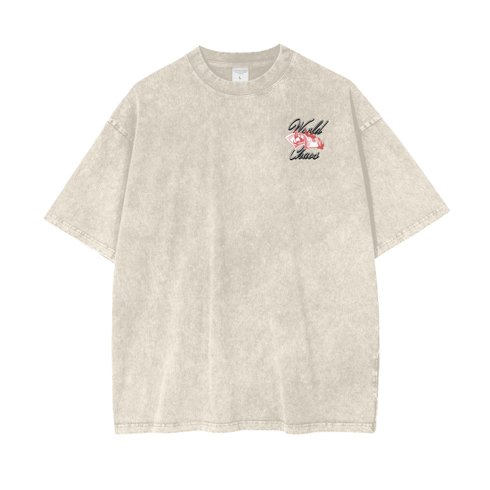 World Chaos Vintage Oversize T-Shirt