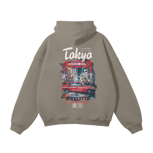 Tokyo Street Culture Oversized Premium Fleece Hoodie