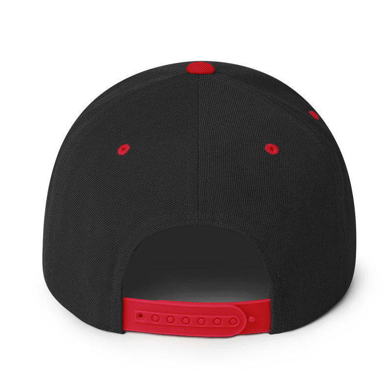 INX Black & Red Snapback Hat