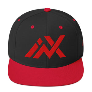 INX Black & Red Snapback Hat