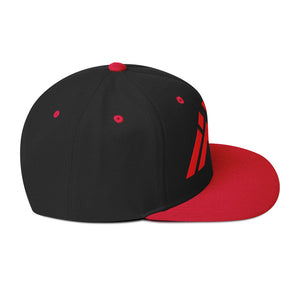 INX Black & Red Snapback Hat
