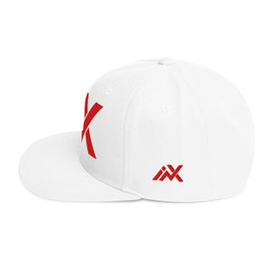INX Black & Red Snapback Hat