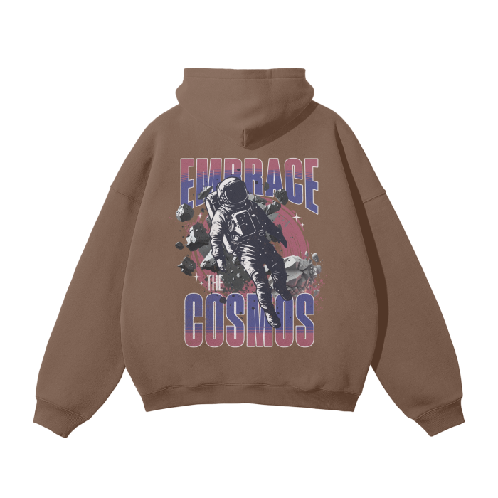 Embrace the Cosmos Oversized Premium Fleece Hoodie
